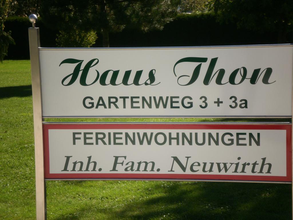דירות בודנסדורף Haus Thon מראה חיצוני תמונה
